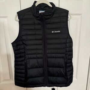 Columbia Black Puffer Vest